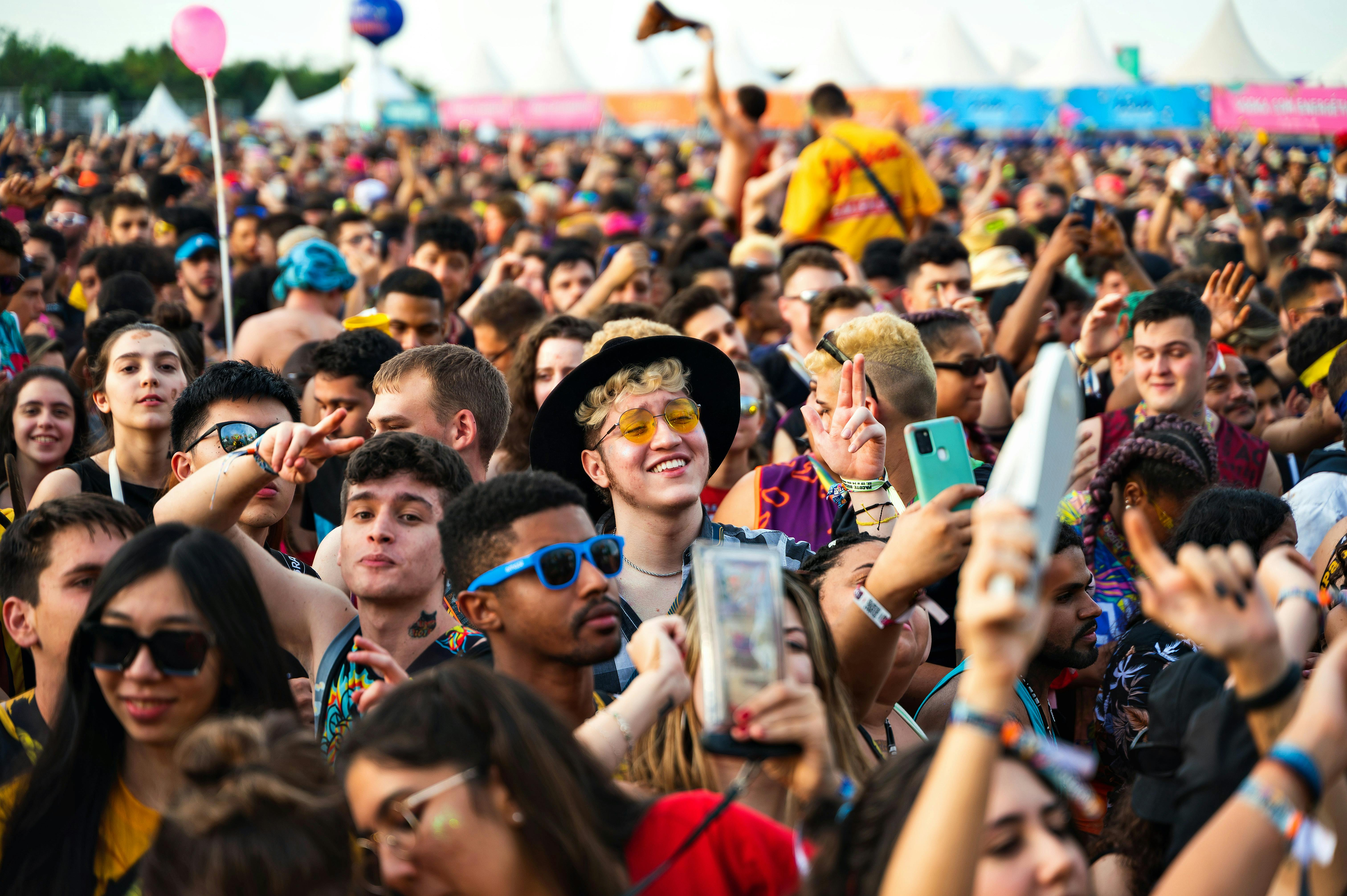 Festival crowd